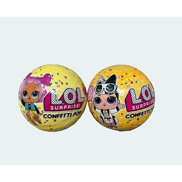 LOL Surprise Doll Confetti Pop Series Lot Rare Ultra Rare One Gold Ball Gift Toy - Picture 1 of 9